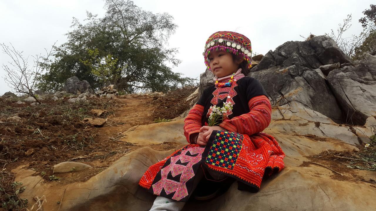 Datani Moc Chau Homestay Lang Mon Eksteriør bilde